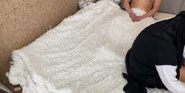 Lux Eva: Xuất tinh vào quần tất của máy bay bà già Ả...