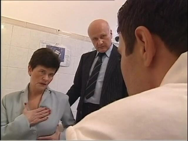 Milf in Love: Old woman takes her young doctor's cock