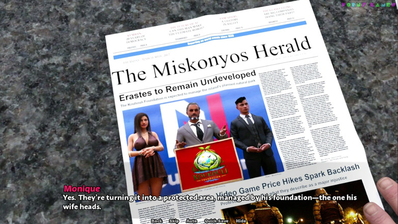Porny Games: Welcome to Miskonyos von Picaro Games - das jungfrau zimmermädchen bekommt...