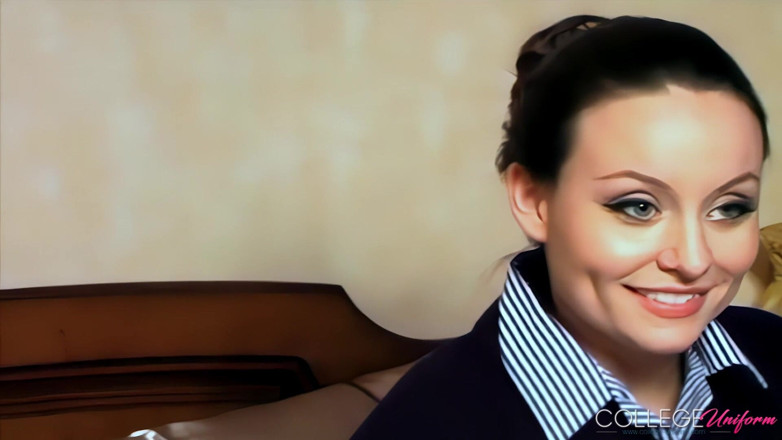 College Uniform: Shoot 3 Featuring Carla Brown