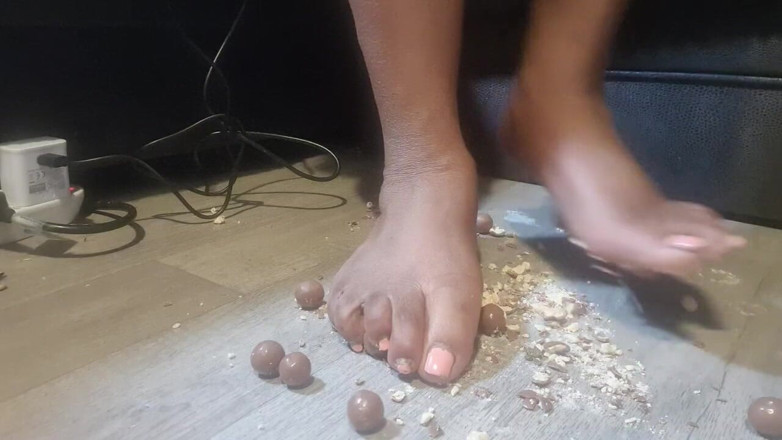 Simp to my ebony feet: Crushing malteasers