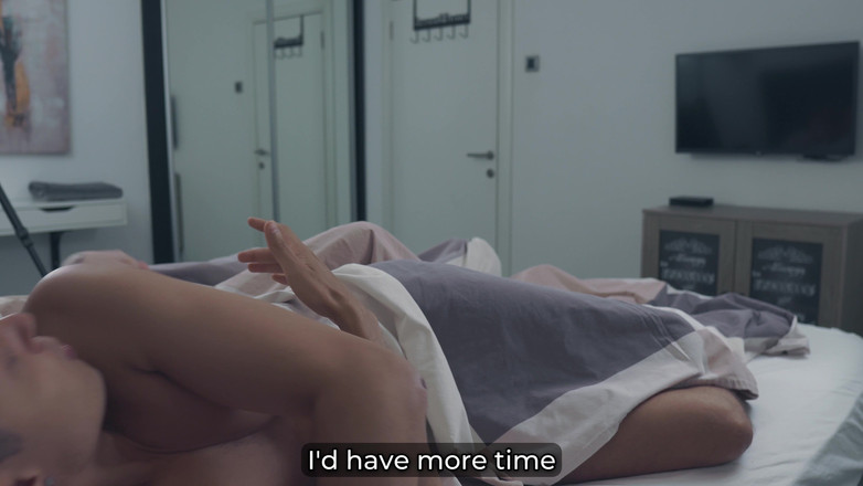 Toma Mur: Aku nggak bisa menentang godaan ibu tiriku di ranjang - creampie...