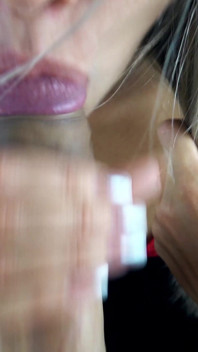 Babe blowjob big cock and cum in mouth