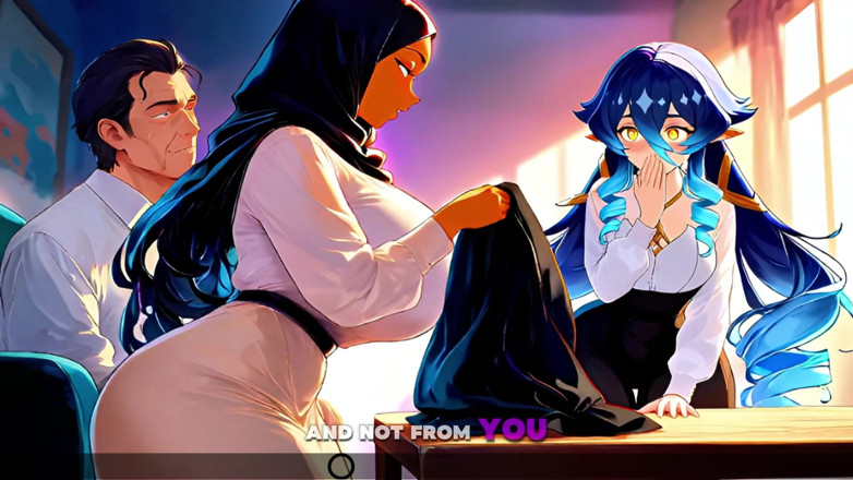 The Last of FAP: Мусульманская MILF в хиджабе — AI Animation JOI
