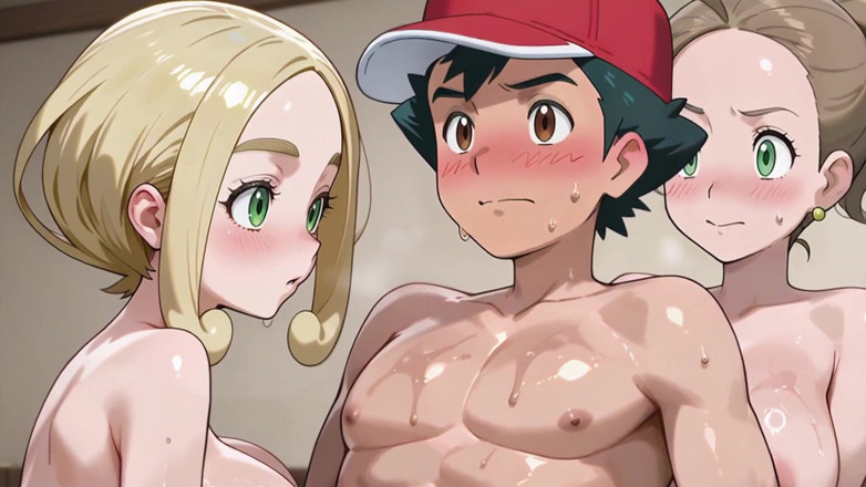 Prznai: Ash X Alexa X Viola (pokemon)
