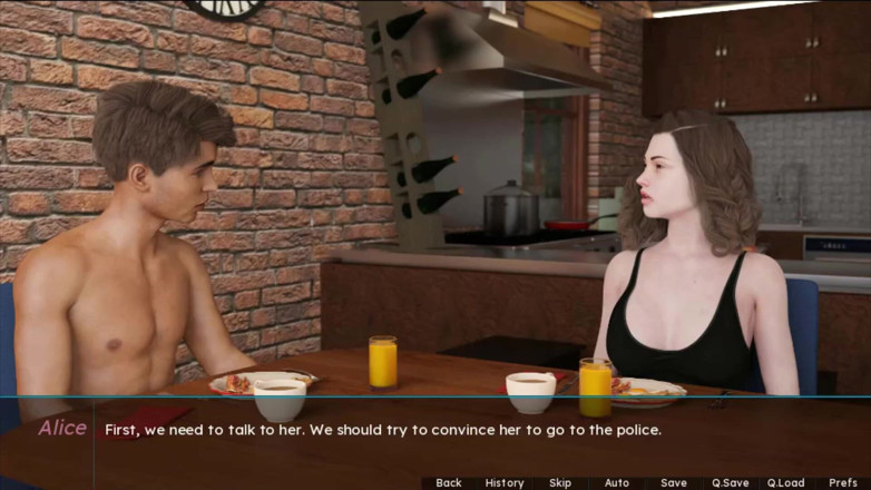 Visual Novels: Summer scent part 6 (girlfriend route)