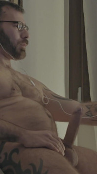 Daddy Huge Cock Jerking off