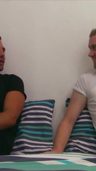 Horny Aussie Kllian and Lewis Enjoys Hard Fucked After BJ