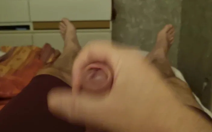 Pellefnatt: My Friend Lies in Bed Jerking off His Cock Until...