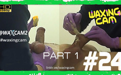 WaxingCam: # 24 část 1 cukrování muže