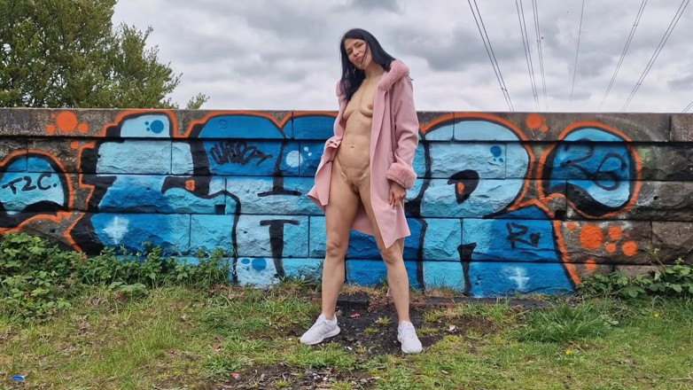 Nicky Brill: Naked Outdoors, Pissing and Gaping