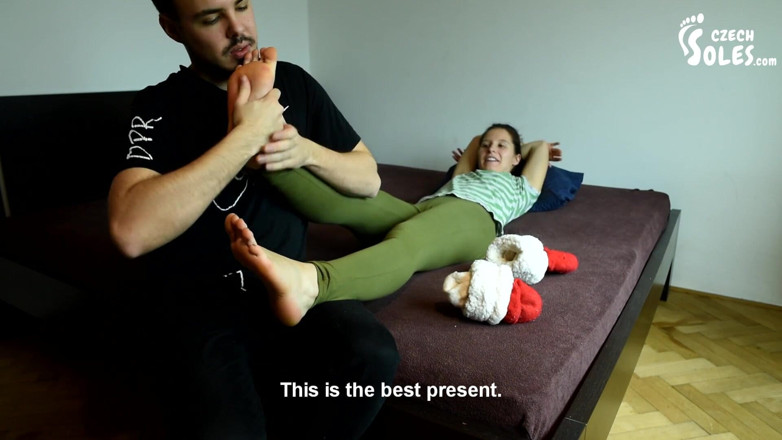 Czech Soles - foot fetish content: Deseo fetiche de pies de navidad