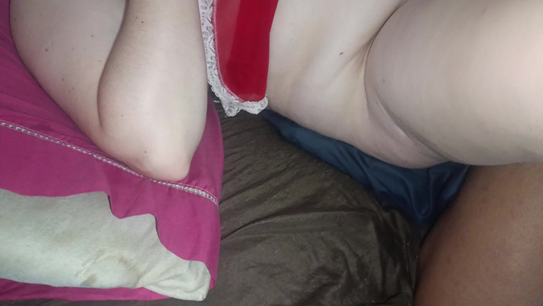Cuckold Couple Swing: Mengisi vagina pengantin wanita dengan sperma dua kali setelah orgasme...