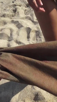 Anal a La Morena De La Playa (linda Del Sol)