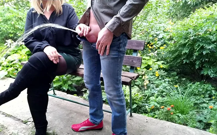 OurFetishLife: Naughty MILF is horny enough to do it outdoor