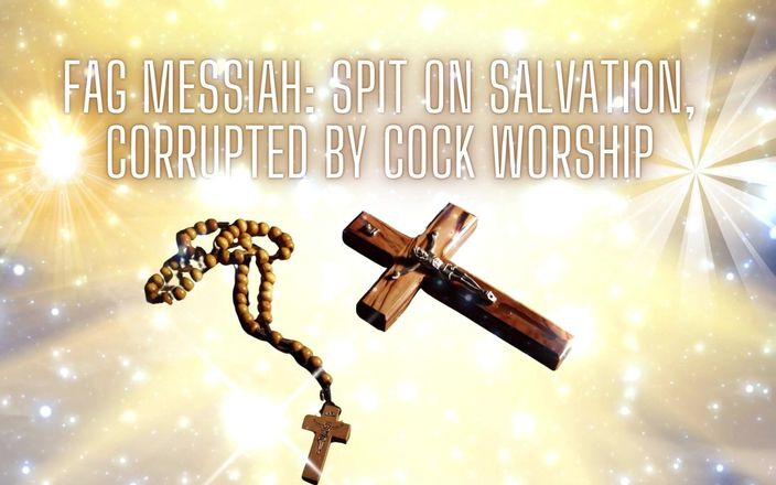 Goddess Misha Goldy: Fag messiah - meludahi keselamatan, dirusak sama pemujaan kontol