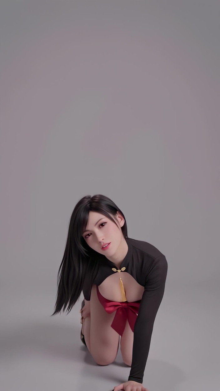 3D-Hentai Games: Tifa的迷人舞蹈（phao - 2 phut hon）
