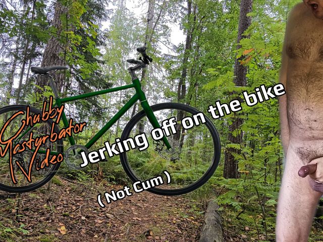 On the Bike (Chubby Masturbator)