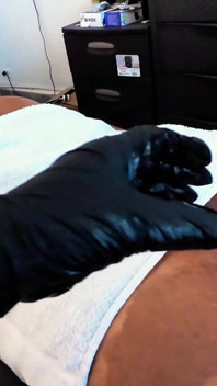 Massage with an Unexpected Happy Ending - Risky Cum