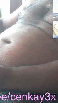 Stepdaddy Is on Air with a Cigarette in His Mouth and He Is Happily Playing with His Dick. the Broadcast Is Full of Chat.