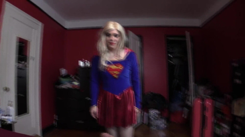 Evangelines Fetish: Süper kızlar oral seks