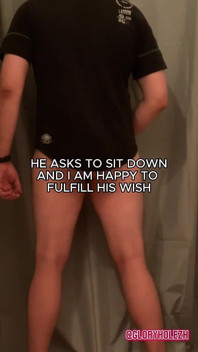 Blowjob pertama gay gypsy 27 tahun yang belum dipotong