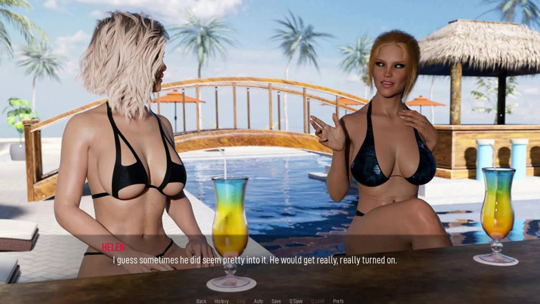 Dirty GamesXxX: Desideri condivisi: sexy hotwives in topless sulla spiaggia - episodio 2