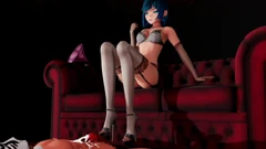 Genshin Impact Yelan Footjob Hentai Mmd 3D Màu tóc xanh chỉnh sửa ...