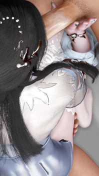 3D Super Sexy Cosplay Model Naked Wearing Sexy Dress Got Fucked