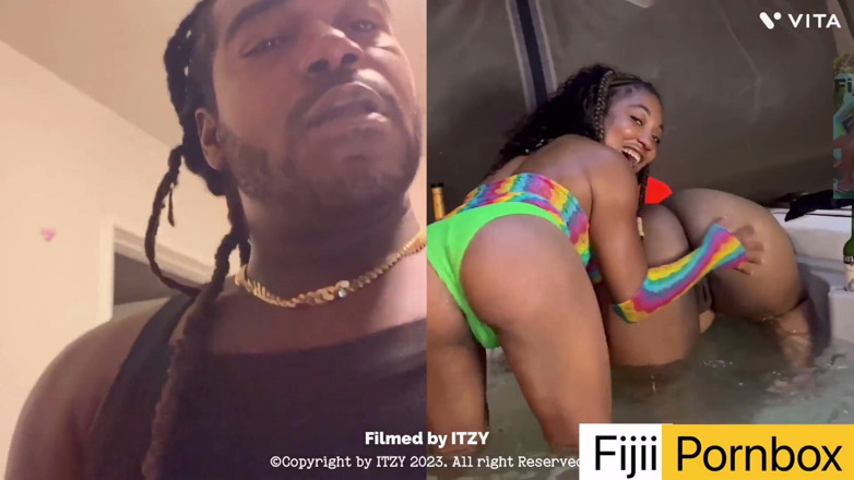Fijii pornbox: Üvey baba Str8rich dışarıda her iki deliği de varil üzerinde sikiyor