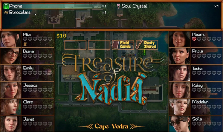 Cumming Gaming: Treasure of Nadia, let's play without comments [PornPlay Hentai] Ep.4 I...