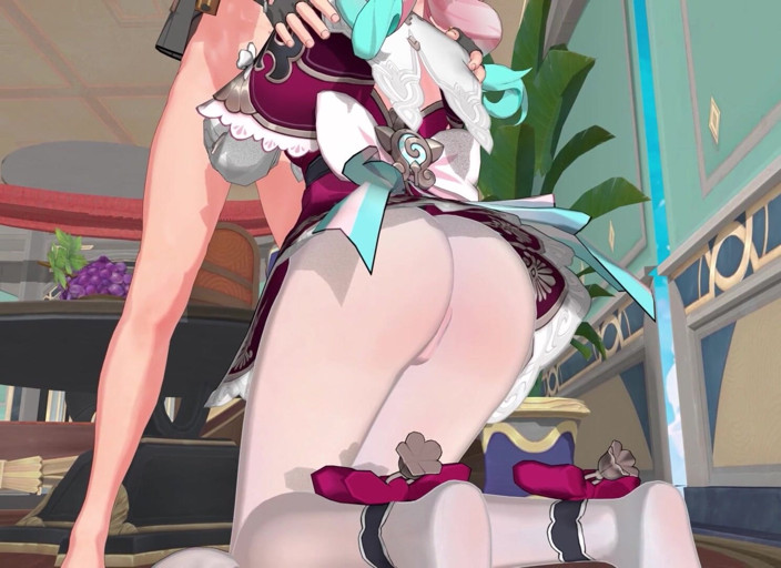 NSFWOtaku: Honkai Star Rail - Hyacine X Caelus sex pasional - animație 3D Hentai