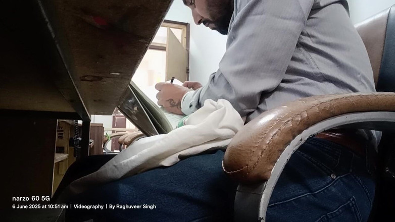 Rajasthani-old-lover: Desi Man i office