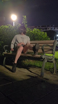 Very Sexy Amateur Shemale Ting Xuan Masturbating Outdoor