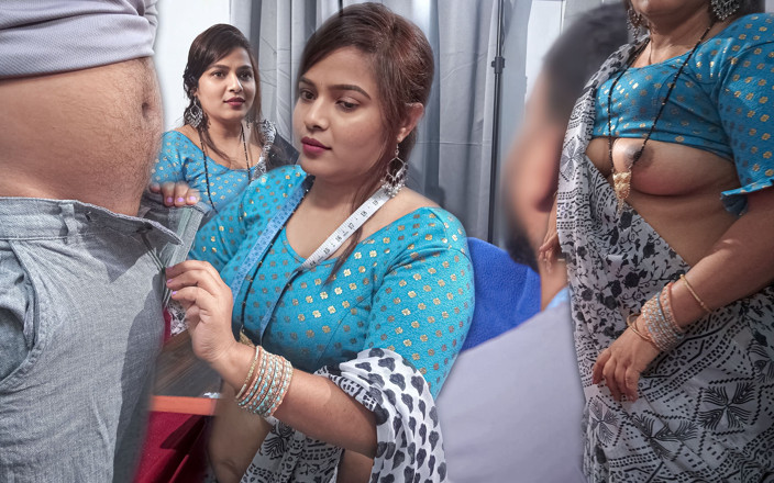 pinki_cute: Lady Tailor sex - Indický velký zadek Tailor omylem ošukal učitel,...