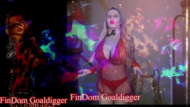 FinDom Goaldigger: Любовна залежність, слиз змішана з російською мовою