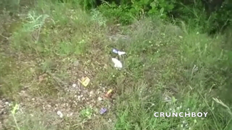 EXHIB BOYS: Fucked by straight bad boy in exhibit cruising wood