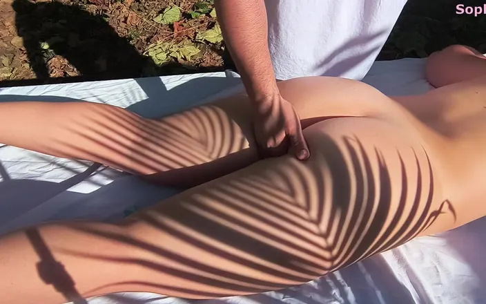 Sophie HelenAss: Hot Blonde Cheating on Her Husband with the Masseuse!