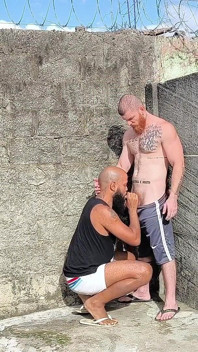 Fucking the Bear Outdoors, I Milked the Bastard's Ass