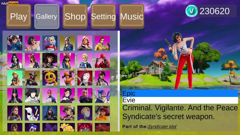 LewdArcade: Forthub Sex Scence Gallery Collection [część 01] Fortnite Parody Porn Game [18+] Sex...
