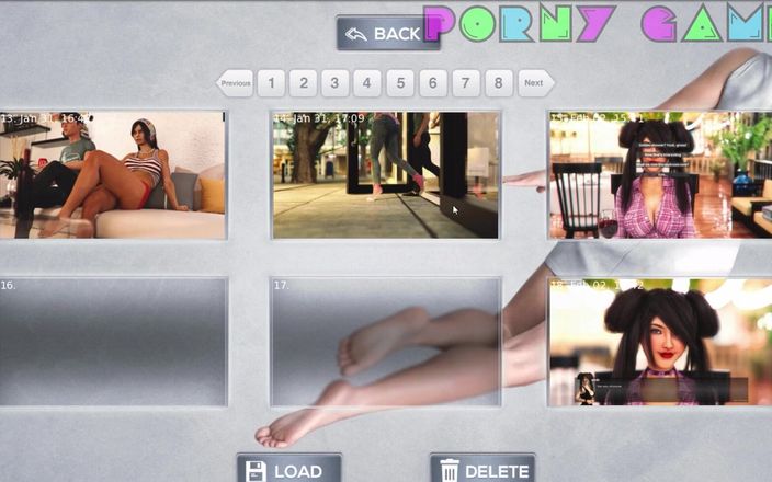 Porny Games: Секрет: перезавантаження - глибокий заглот на алеї (9)