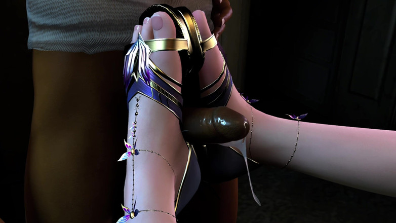 Why fuck so hard: Симпатичная косплей-крошка в сексуальном платье 3D изменяет со старым хуем