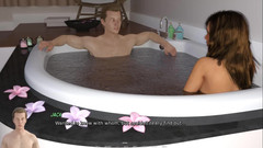 Dirty GamesXxX: Hotwife Ashley: žena v domácnosti je ve vířivce s nejlepším přítelem...
