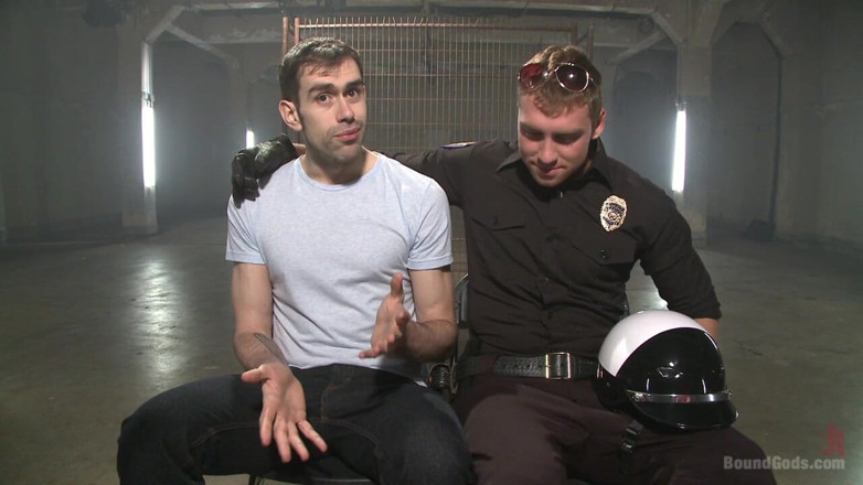 Bound gods: Tormented with Mousetraps and Ass Fucked on a Motorcycle