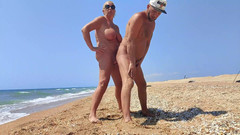 Crazyfamily 1970: Stepson Is My Personal Slut on the Beach