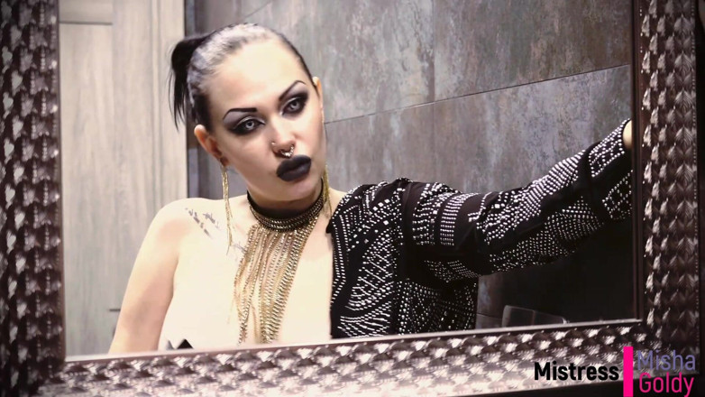 Goddess Misha Goldy: Selepas awak pancut ke dalam mulut saya - saya akan dapat...