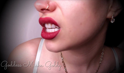 Goddess Misha Goldy: Buzele din Burgundia te fac să fii slab ca naiba!...