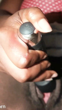 Stimulating My Big Pussy with Wand Vibrator Loud Moaning Orgasms