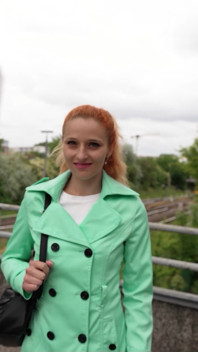 German Scout - dünnes rothaariges mädchen mit kleinen titten luciana lucy squirtet beim Pick-up-casting