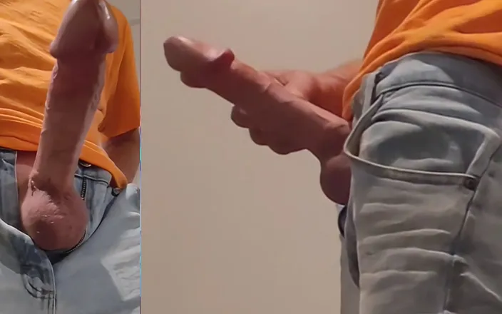 Biggyshots: Big Cock Consruction Worker Quick Cumshot